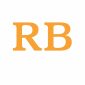 Orange RB initials